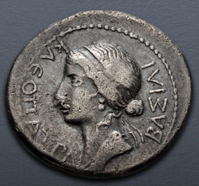 Kleopatra Selene, 25 BCE-24 CE  (Caesarea mint - AR Denarius)