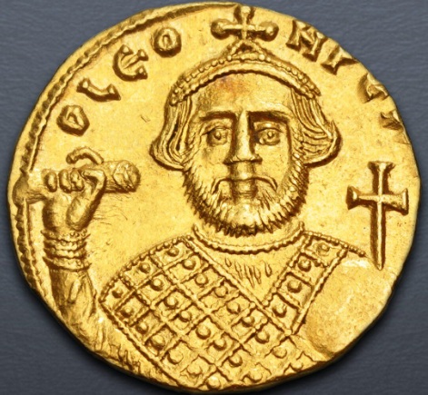 Leontias, 695-698  (Constantinople mint -  AV Solidus)