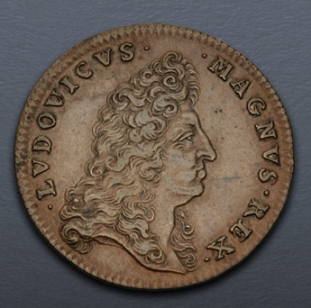 Louis XIV, 1695 (France - copper eton)