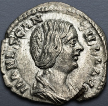Manlia Scantilla, Augusta, 193 CE (Rome mint - AR Denarius)