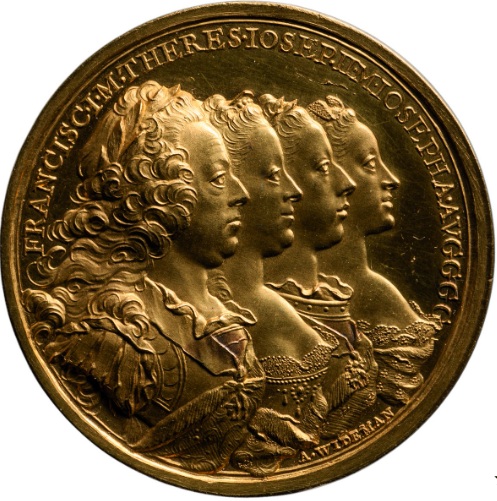 Maria Theresia with children, 1765 (Anton Franz Widemann) Kunsthistorisches Museum Wien, 