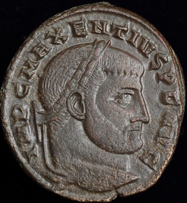 Maxentius 308-310 CE Rome Mint - Bronze Follis