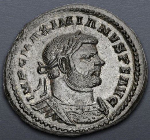 Maximianus (Maximian), 296-303 CE (Londinium mint -  AE Follis)