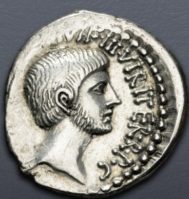 Octavian, 36 BCE, Spring-early summer (Southern or central Italian mint - AR Denarius) 