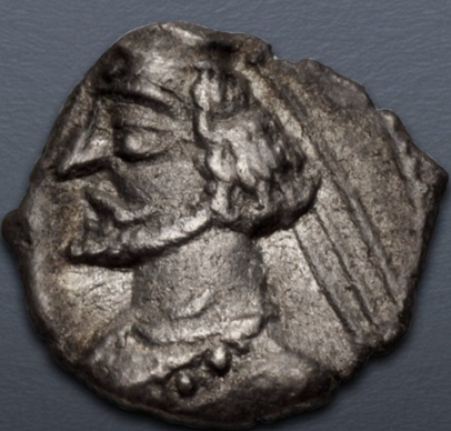Orodes II, 57-38 BCE  (Parthia - Ekbatana mint - AR Obol)