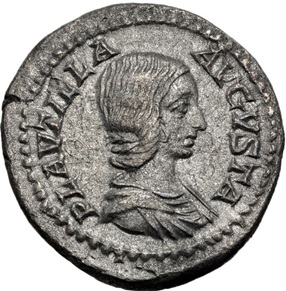 Plautilla, 202-203 CE (Rome mint - AR Denarius)