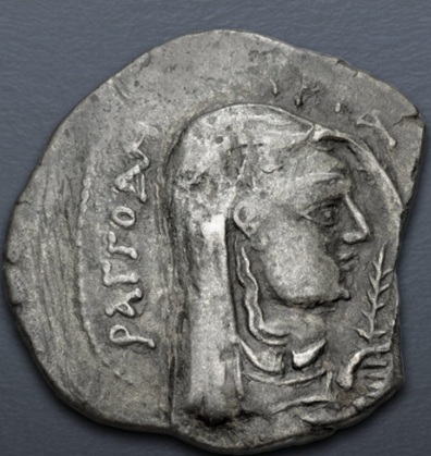 Raggodeme, ca. 25 BCE (Indo-Parthian, Aria or Margiana mint - AR Drachm)