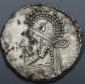Sases,  19-46 CE (Indo-Parthian -Gondopharid - Seistan mint - AR Drachm)