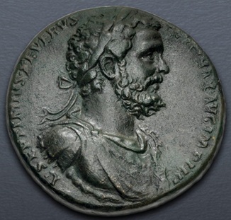 Septimius Severus, 194 CE (Rome Mint - AE Medallion)