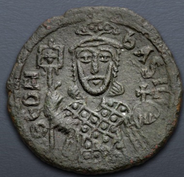 Theophilus, 830-842 (Constantinople mint - AE Follis)