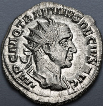 Trajan Decius, 250 CE (Rome mint - 3rd officina - 3rd-4th emissions - AR Antoninianus)