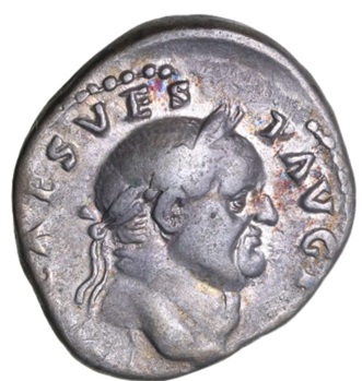 Vespasian,  69-79  (Rome Mint - Silver Denarius)