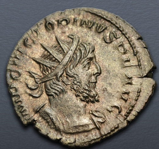 Victorinus,  270 CE mid-late (Colonia Agrippinensis mint - 3rd emission - AR Antoninianus)