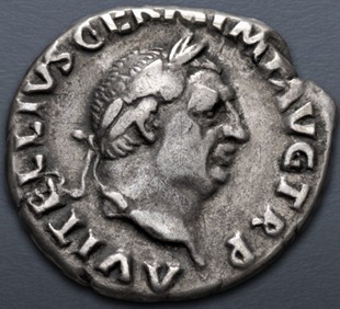 Vitellius, 69 CE (Rome Mint - AR Denarius)