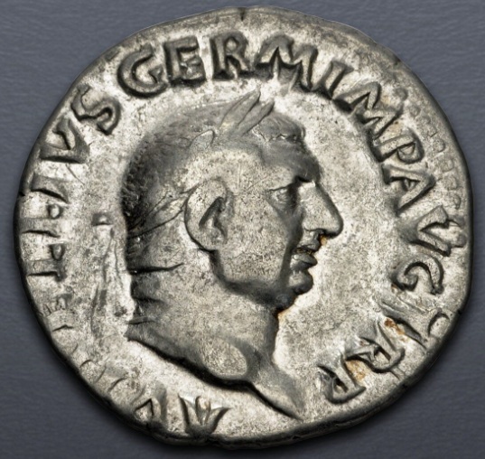 Vitellius,  69 CE, April-December 20 (Rome mint - AR Denarius) 