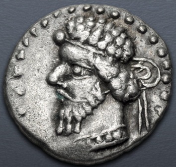 Vologases I, 58-77 CE (Parthia - Persis mint - Silver Diobol)
