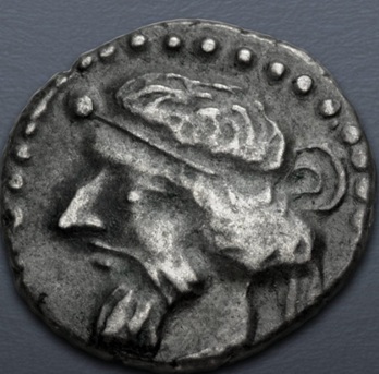 Vologases I, 58-77 CE (Parthia - Persis mint - Silver Diobol)