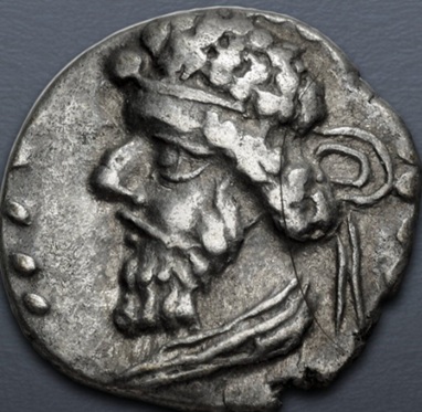 Vologases I, 58-77 CE (Parthia - Persis mint - Silver Diobol)
