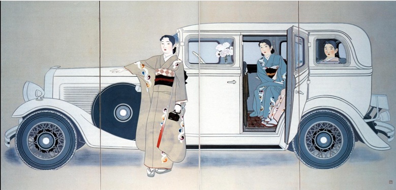Three Sisters, 1936 (Yamakawa Shūhō) (1898-1944) Honolulu Museum of Art, HI