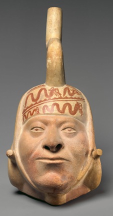 A Man, ca. 650 CE (Moche, Peru, North Coast)  The Metropolitan Museum of Art, New York, NY, 64.228.22
