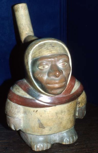 A Man, ca. 550 CE (Moche) Peabody Museum of Archaeology and Ethnology, Harvard University, MA, 46-77-30/4962 