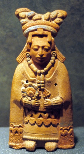 Mujer Maya de Jaina, ca. 750 CE (Campeche) Museo Nacional de Antropología, Ciudad de México 