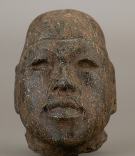 Person, ca. (Olmec Middle Formative 900-300 BCE) Dumbarton Oaks, Washington, D.C., PC.B.006