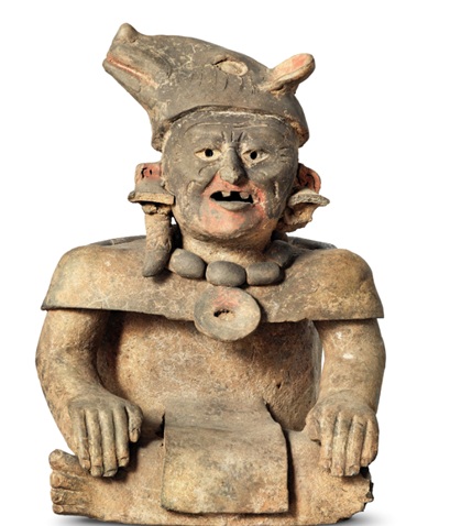 A Person, ca. 400  (Zapotec, Miahuatlan, Oaxaca) 400CE Penn Museum, Philadelphia, 29-41-726