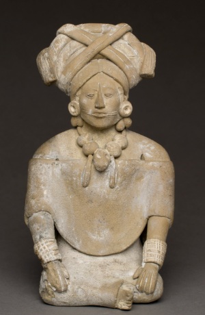 Seated Person, ca. 600 (Campeche) St. Louis Art Museum, Missouri, 255:1982