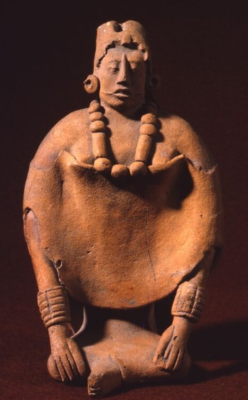 Seated Woman, ca. 750 (Campeche) Musée du Quai Branly – Jacques Chirac, Paris	 