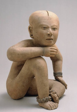 A Person, ca. 700 CE (Veracruz) Seattle Art Museum, WA, 81.17.1376