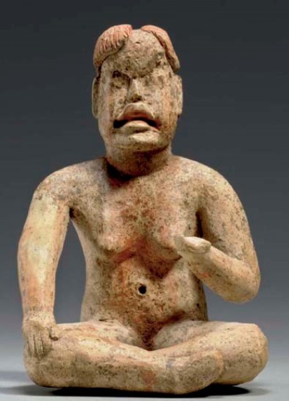 A Person, ca. 950 BCE (Olmec, Las Bocas, Early Pre-Classic) 