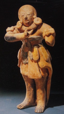 A Singing Person, ca. 600 (Late Classic Maya) El Petén, Guatemala