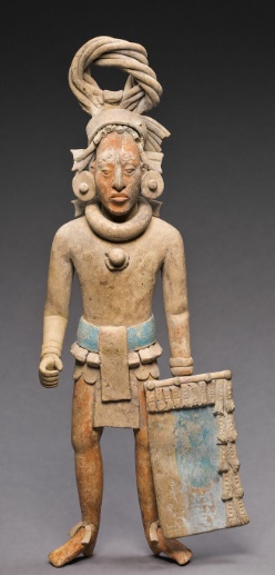 A Warrior, ca. 725 (Maya) Art Institute of Chicago, Illinois, 
1963.272 