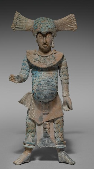 A Warrior, ca. 750 (Jaina Island, Campeche, Maya) The Cleveland Museum of Art, OH, 1963.93
