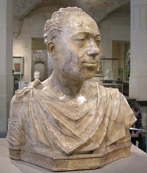 Diotisalvi Neroni, 1464 (Mino da Fiesole) (1431-1484) Musee du Louvre, Paris, RF 1669  (Photo: Sailko) 