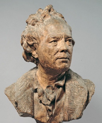 Christoph Willibald Von Gluck, 1777  (Jean Antoine Houdon) (1741-1828) Musée du Louvre, Paris, RF 1910 