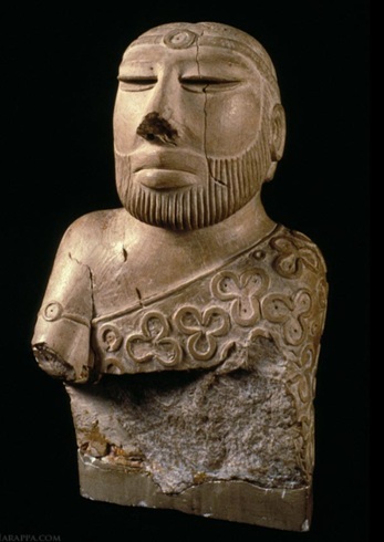 Priest-King, ca. 2000-1900 BCE (Mohenjo-Daro) National Museum of Pakistan, Karachi, 50.852