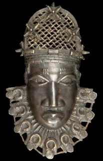 A Person, ca. 1750, Kingdom of Benin (Edo) Musée du Quai Branly,  Paris, 73.1966.9.3 