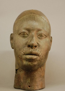 A Person, ca. 1450, from Wunmonije compound (Ife, Osun State, Nigeria) The British Museum, London, CRS.8