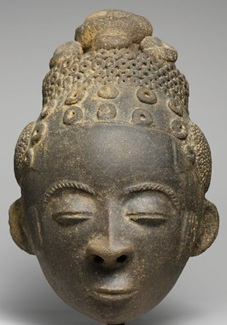 A Queen Mother, ca. 1799  (memorial head) (Akan - Ghana) The Metropolitan Museum of Art, New York, NY,  2015.790 